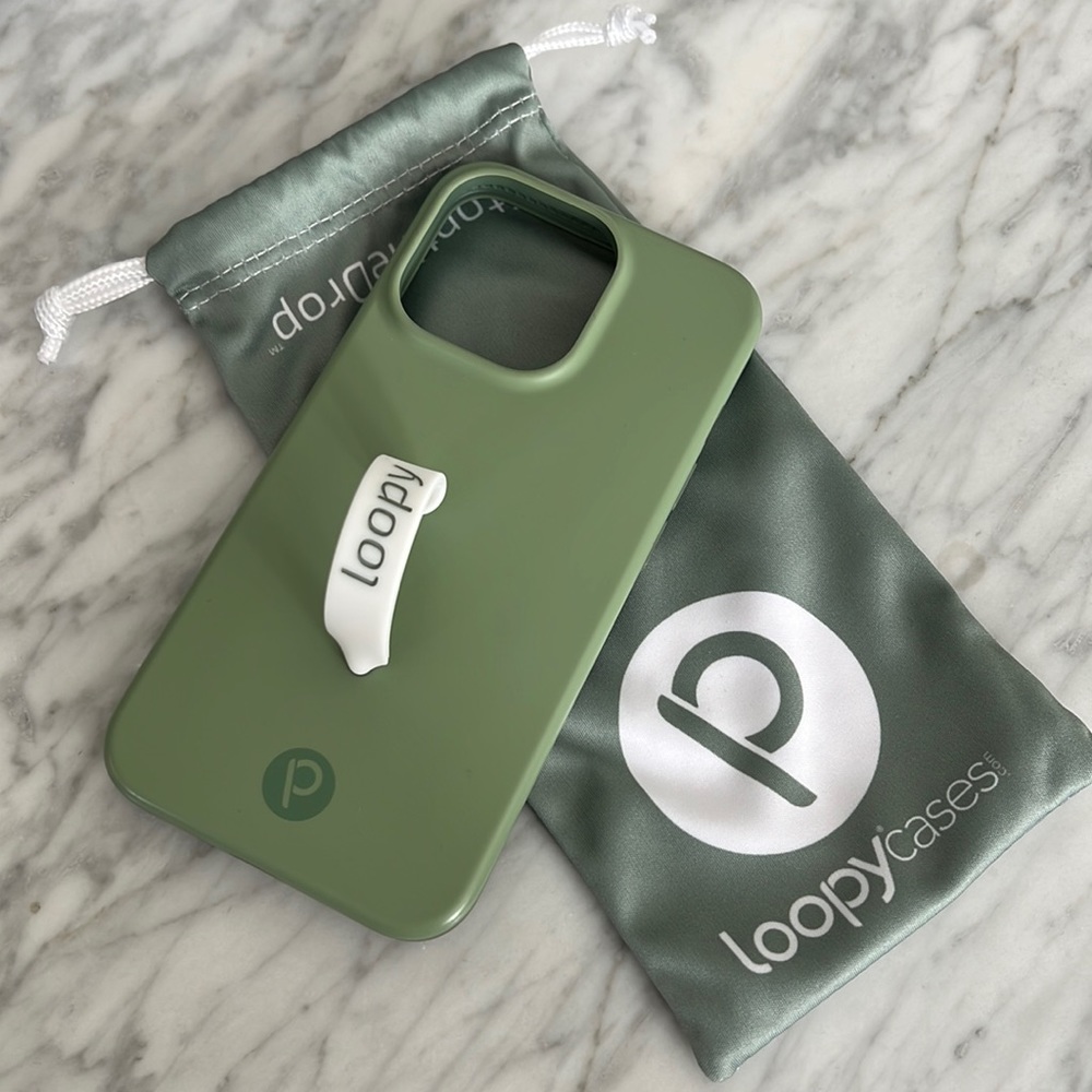 Loopy • Righty iPhone 13 Pro • Sage Case